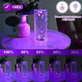Crystal lamp Rose Diamond