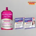 GLUPATONE Extreme Strong Emulsion 50ml With Homeo Cure Beauty Cream (Pack Of 2)